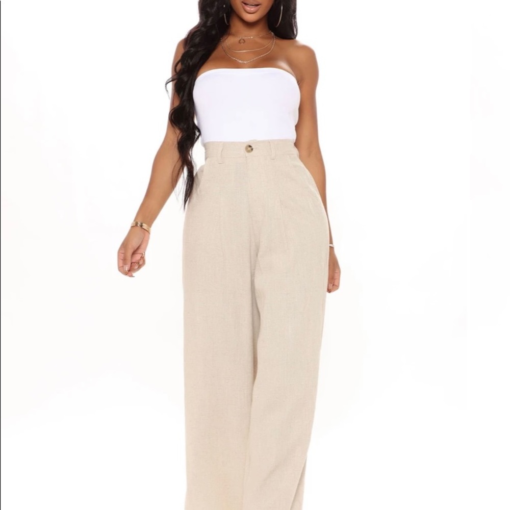 FASHIONNOVA Wide Leg Pant size XS